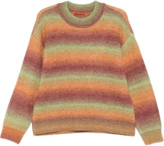 Simon Miller Calder striped jumper - women - Acrylic/Polyester/Nylon/Wool/Elastane - L - Orange