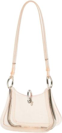 Paco Rabanne Womens Ring Shoulder Bag Beige Others