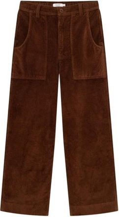 Dedicated Workwear Pants Vara Corduroy Freizeithose f&uuml;r Damen | braun
