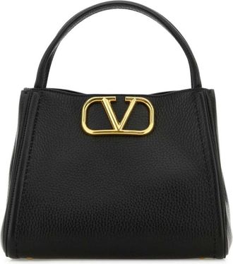 Valentino Garavani Black Alltime Medium Handbag