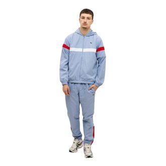 Lacoste Sport Colour-Block Trainingspak - Heren - Trainingspakken - Blauw - L - Polyester - Fitness