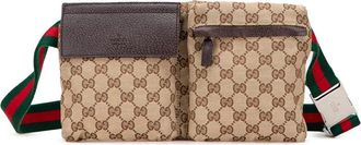 Gucci Pre-owned Belt Bags, female, Brown, Size: ONE SIZE Pre-owned Belt Bag