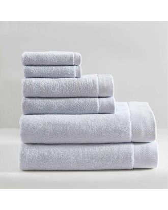 Calvin Klein Entwine Solid Cotton Terry 6Pc Towel Set