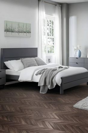 Julian Bowen Chlo Bed in Grey | Size: King