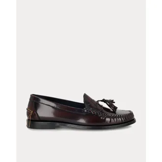 Fortela Sophie Calf Leather Tassel Loafers in Burgundy at Nordstrom, Size 40