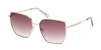 GANT GA00011 28F Womens Sunglasses Gold Size 56