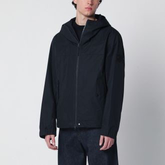 Stone Island Navy blue cotton zip-up jacket