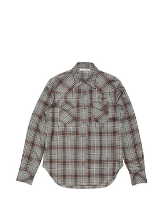 Acne Studios Grey Regular Check Shirt