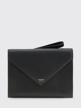 Ferragamo Calfskin Leather Pouch