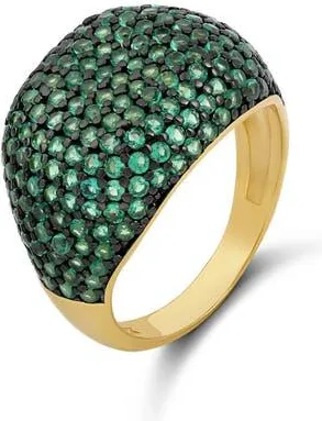 SHYMI Pav&eacute; Signet Ring in Gold at Nordstrom, Size 9