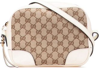 Gucci Borsa a tracolla Bree in tela GG 2016-2025 - Marrone