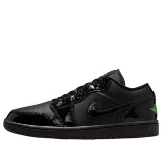 Nike Jordan (WMNS) Air Jordan 1 Low Black Scream Green IQ9701-010