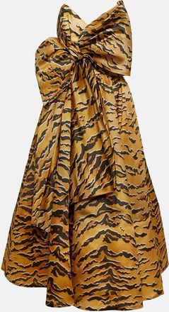 Zimmermann Matchmaker animal-print silk maxi dress