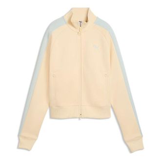 Puma (WMNS) PUMA T7 Short Track Jacket Buttercream Creme De Mint 629796-78