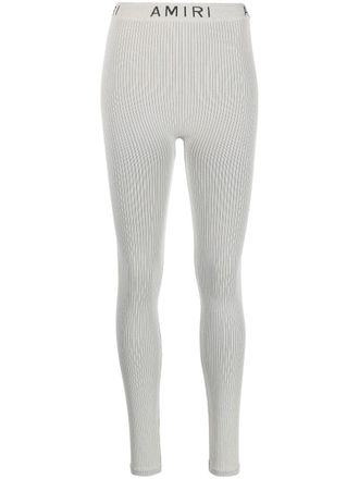 Amiri Leggings a coste - Toni neutri