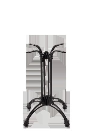 Netfurniture Black Continental Table Base - 4 Leg - 690 Mm