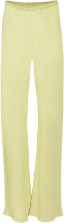 Peter Cohen Bias wide-leg trousers - Geel