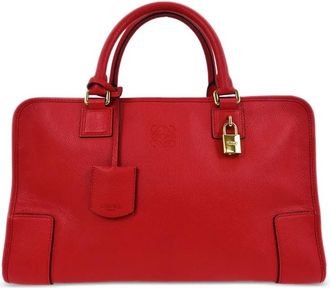 Loewe 2013 Amazona 36 leather tote bag - Red
