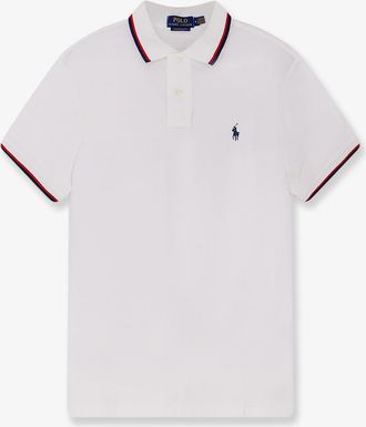 Ralph Lauren Polo in cotone con profili in contrasto - POLO RALPH LAUREN - gender_Man