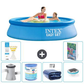 Intex Piscina Easy Set Redonda - 244x61 Cm - 7-piezas S275