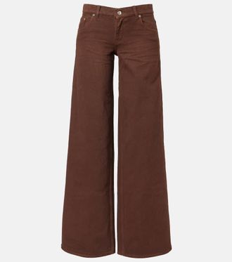 Stella McCartney Low-rise wide-leg jeans