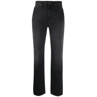 Acne Studios Dames, Jeans, Zwart, Maat: W27 Katoen