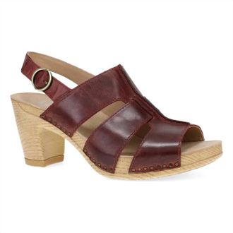 Dansko Womens Tatiana Heel In Wine