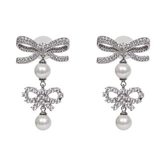 Self Portrait Accessoires, Dames, Grijs, ONE Size, 629E Oorbellen