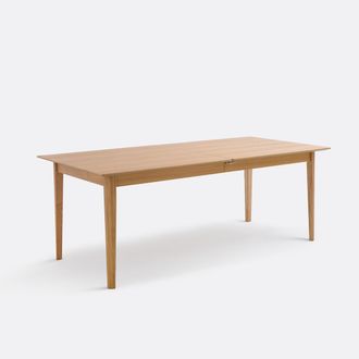 La Redoute Interieurs Uitschuifbare eettafel, eikenfineer, 8 tot 14 couverts, Tioga