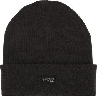Stoic MerinoKnit MMXX.Kniva Beanie M&uuml;tze - Unisex | schwarz