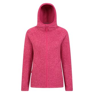 Mountain Warehouse Dames/dames Nevis Full Zip Hoodie (Helder Roze)