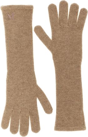 Max Mara Mmjock Guanti Beige-Donna