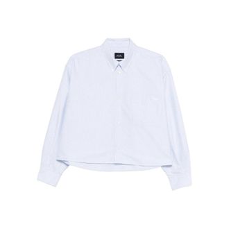 A.P.C. A. P.C. - Shirts White, Blue