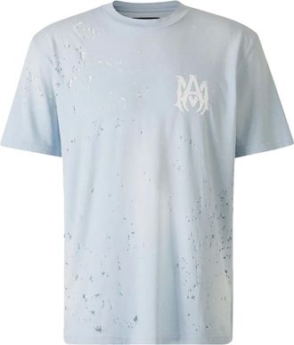 Amiri Shotgun T-shirt - men - Cotton - L - Grey