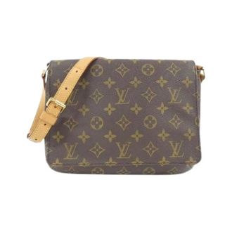 Louis Vuitton Pre-owned Cross Body Bags, female, Brown, Size: ONE SIZE Pre-owned Musette Tango Shoulder Bag