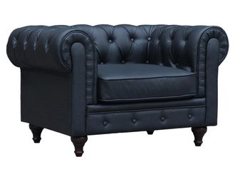 Habitat et Jardin Habitat Et Jardin - Sill&oacute;n Chesterfield aliza - Negro