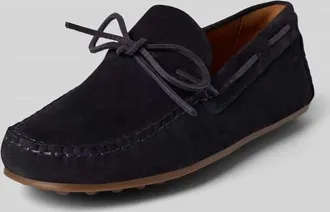 Vagabond Loafer aus echtem Veloursleder Modell LARISSA in Dunkelblau, Gr&ouml;&szlig;e 36