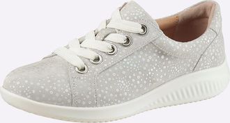 Jomos Schn&uuml;rschuh JOMOS, Damen, Gr. 36, champagner, Veloursleder, Schuhe Schn&uuml;rschuh