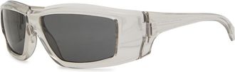 Rick Owens Rectangle-frame Sunglasses - Black - One Size