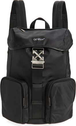 Off-white Drawstring Backpack in Black at Nordstrom Rack