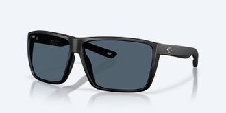 Costa Unisex Rincon Ii Polarized Sunglasses In Matte Black Gray