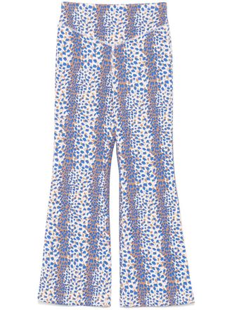 Batsheva flared leggings - Brown