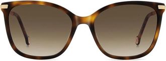 Carolina Herrera HER 0261/G/S Asian Fit 086/HA Womens Sunglasses Tortoiseshell Size 55