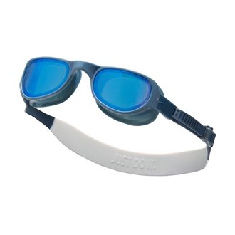 Nike Unisex Swim Universal Fit Mirrored Goggles in Blue | NESSE125-408
