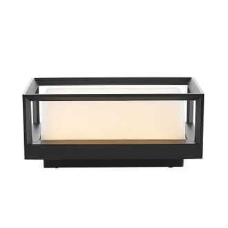 Arcchio Arcchio - L&aacute;mpara De Pared Led Exterior ismera En Gris Vidrio