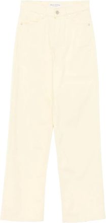 Marc O'Polo Jeans dritti in misto cotone biologico - Giallo