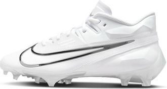Nike Nike Vapor Edge Pro 360 2 Mens Football Cleats (DA5456-001, Black/White-Black), White Metallic Silver White, 14 UK