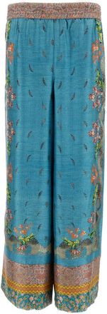 Pierre-Louis Mascia Bedruckte Seidenhose von Pierre Louis Mascia