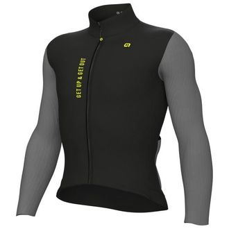 Al&eacute; PR.E Follow Me L/S Jersey Velotrikot f&uuml;r Herren | schwarz
