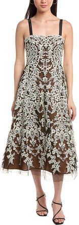 Marchesa Soho Tulle Cocktail Dress